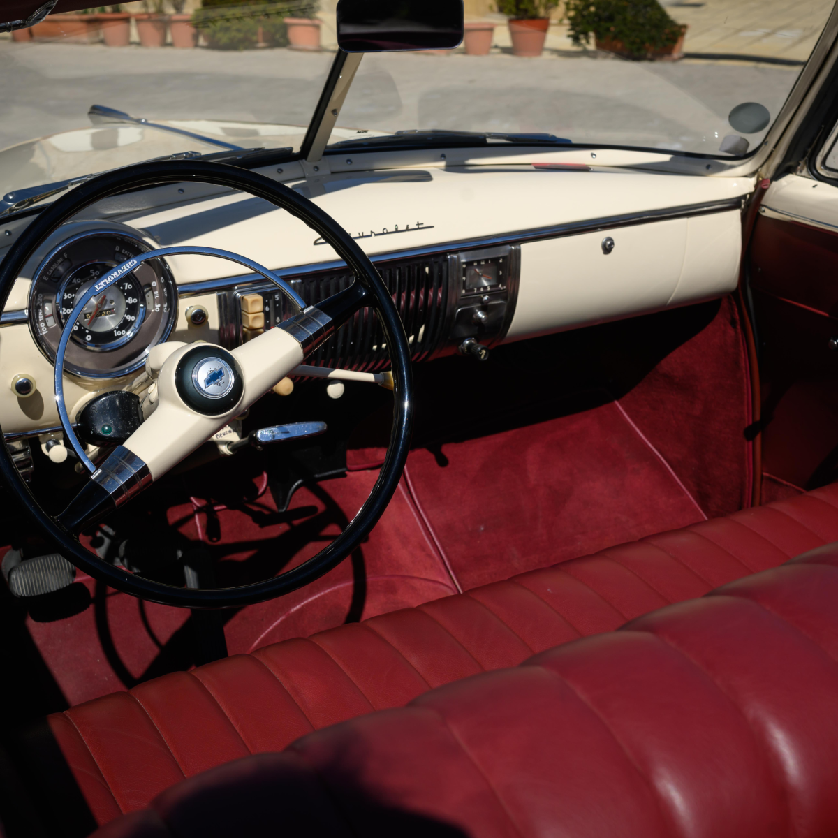 Chevrolet Styleline interior detail
